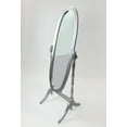 thumbnail image 4 of GTU Furniture Swivel Adjustable Full-Length Oval Wood Cheval Floor Mirror, 4 of 7