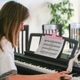 thumbnail image 1 of LSLJS Support de Page Musicale en Plastique, Clips Fixes pour Partitions, Livre en Papier, Pinces pour Notes de Musique pour Guitare, Violon, Piano, Accessoires pour la Maison, 1 of 4