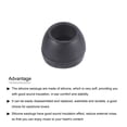 thumbnail image 4 of Uxcell Replacement Silicone Ear Tips Earbuds Bud Earbuds Tips Black Small, 4 of 5