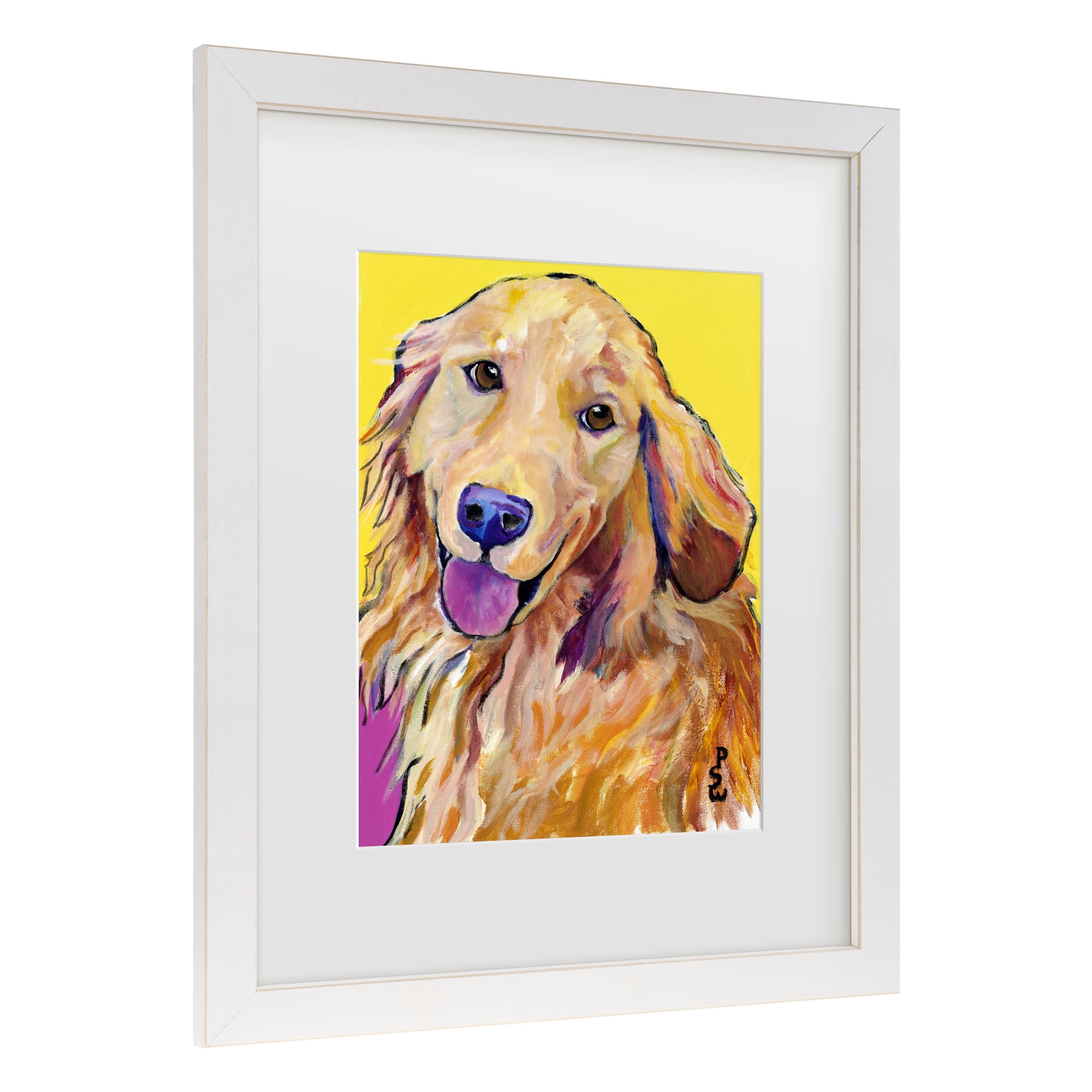 Trademark Fine Art 'Molly' Canvas Art by Pat Saunders-White