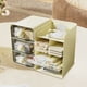 thumbnail image 4 of Makeup Organizer With Drawers Multi Function Vanity Organizer Countertop Stackable Desk Organizer For Makeup Brush Lipstick Bathroom Vanity Organizat, 4 of 6