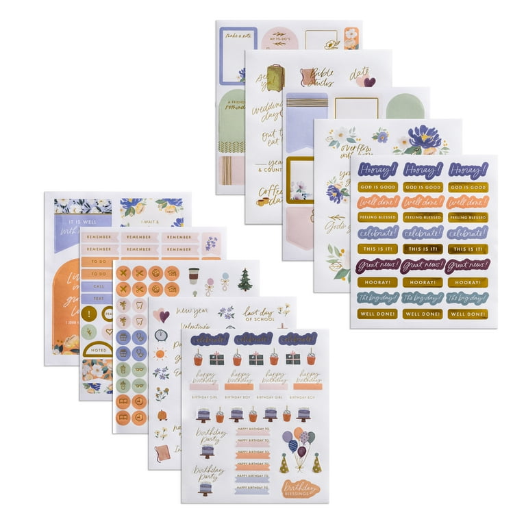 DaySpring Today is the Day: Studio 71 Planner Sticker Book