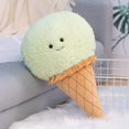 thumbnail image 2 of 46cm Cartoon Ice Cream Cone Plush Toy Cute Smile Plushie Dessert Food Stuffed Dolls Lovely Girls Room Decor Kids Gifts for Child zhangmengya LED, 2 of 2