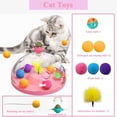 thumbnail image 5 of Juguete para gatitos, juguete para gatitos de interior, juguete interactivo para gatitos, juguete para gatitos de interior, juguete multifunción (C), 5 of 5