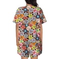 thumbnail image 3 of Lsque Beach Life Women's Short-Sleeved Pajama Set - 2 Piece Soft and Lightweight Sleepwear Set-4X-Large, 3 of 9