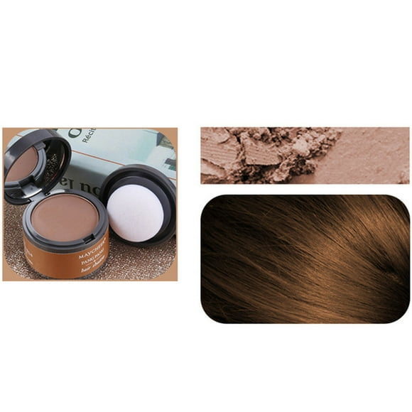 Xihbxyly Línea Del Cabello, Polvo de Relleno, Reparación, Sombreado, Polvo de Retoque, Relleno de Línea Del Cabello, Recarga