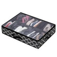thumbnail image 1 of Home Textile Storage for Home Organization Under Bed Shoe Cabinet Storage System of 24 Pairs with Transparent Cover for Easy Visibility and Bedding Storage, 1 of 1