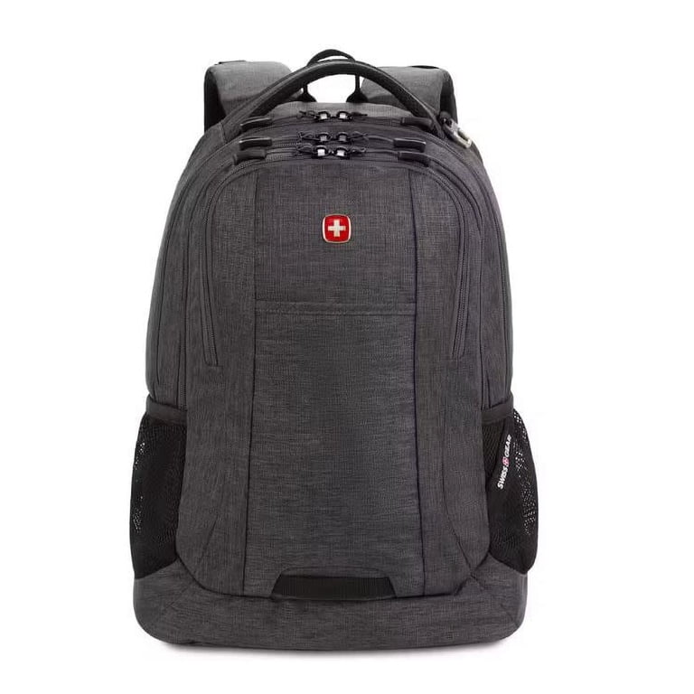 SwissGear Gray Laptop Backpack - Durable Everyday Carry Amazon.com: SwissGear 5668 Laptop Backpack, Dark Gray  main image 3