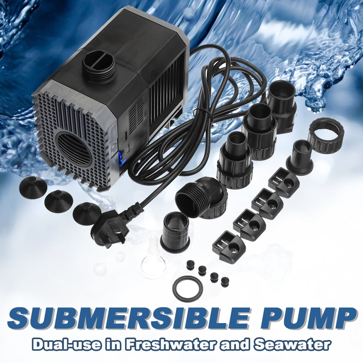 1200 GPH Submersible Pump Circulation Pump Fish Tank Aquarium Adjustable CHJ450 Walmart Canada