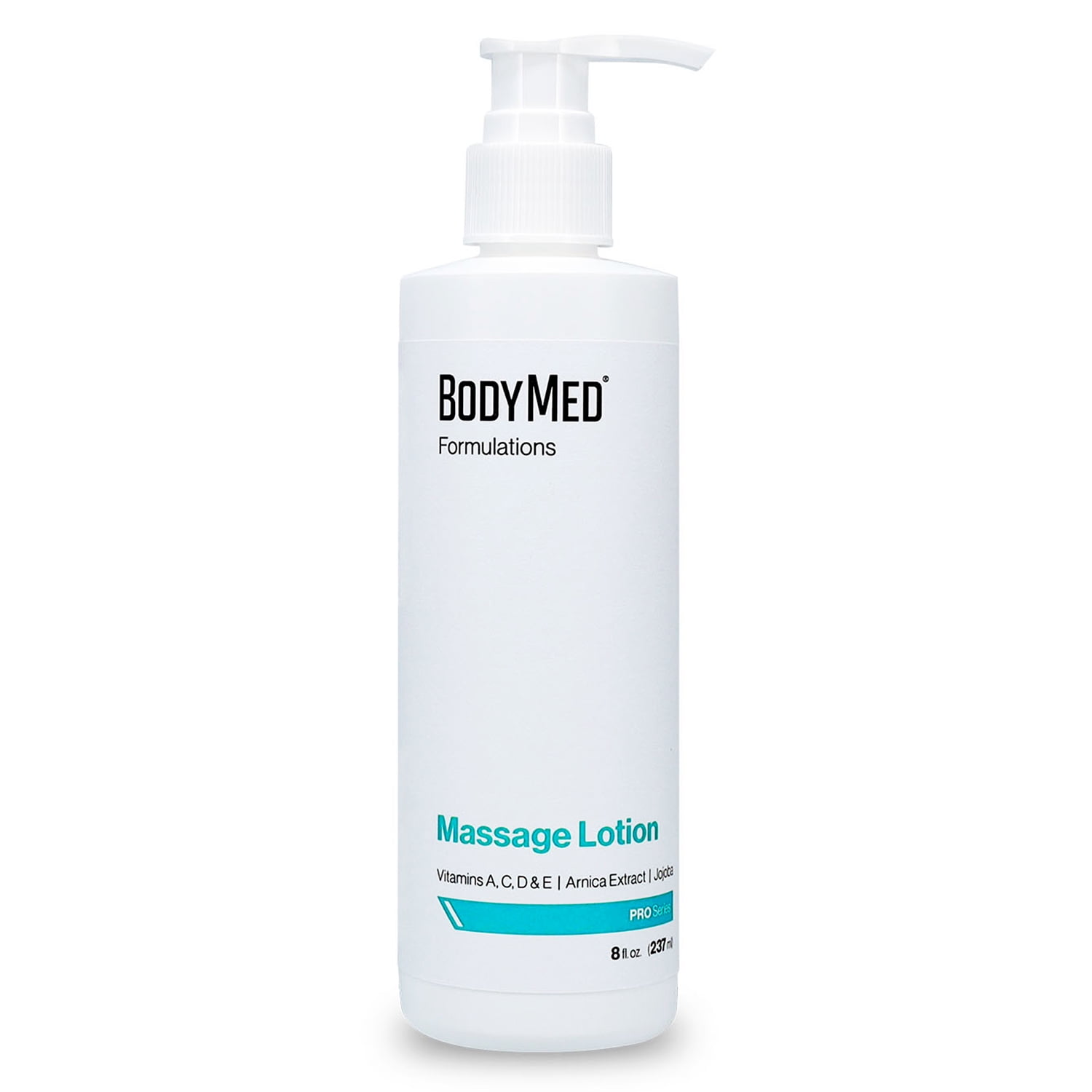 BodyMed Formulations Massage Lotion, 8 oz. – Fragrance-Free, All-Natural Lotion for Massage Therapy – Leaping Bunny Certified – with Arnica Extract & Jojoba – Non-Staining, & Paraben Free