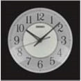 thumbnail image 3 of Seiko 13 inch Luminous Round Wall Clock, Brown & White, QXA788BLH, Quartz Analog, 3 of 7