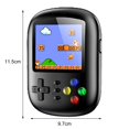 thumbnail image 4 of Consola De Juegos Portátil, Máquina De Juegos Retro Recargable Portátil Con 620 Juegos Clásicos, Compatible Con Salida De Tv, Regalos Para Niños Y Adultos Vogacara EL017534-03, 4 of 5