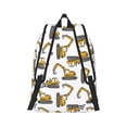 thumbnail image 2 of Rateoe Funny Excavator Pattern Canvas College Laptop Backpack,Travel Daypack,Durable Rucksack Travel Notebook Bag School Backpack Book Bag for Men Women-Medium, 2 of 7