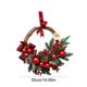 thumbnail image 3 of Winter Wreaths Rattan For Front Door Large Christmas Wreath Artificial Green Wreath For Front Door Window Walls Christmas Decor Indoor Outdoor Home, 3 of 6
