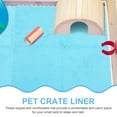 thumbnail image 4 of Shisuyan 8 Pcs Tapis pour Cochon d'Inde Lavables Doublures de Cage pour Cochon d'Inde Réutilisables Tapis de Literie d'Hiver pour Hamster, 4 of 9