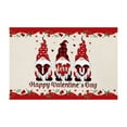 thumbnail image 2 of Valentines Day Decorations Valentines Welcome Doormat Red Heart Gnome Front Door Mats Outdoor Entry Valentine’s Day Doormat Home Non Slip Doormat Indoor Washable Floor Mat Patio Entrance Entryway Mat, 2 of 3