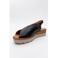 thumbnail image 5 of Blom - Sandalia de Plataforma de Piel Negra negro 24 CM, 5 of 5