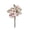 Pink, variant on Roiihwy Forest Style Handmade Plastic Grass Artificial Flower, 6pcs Decorative Materials For Home, 3.9in Pink