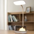 thumbnail image 1 of QTOCIO Lampe de Bureau 2 en 1 avec Bras Flexible 3 Modes de Couleur Réglables pour Maison Bureau Établi Lecture, 1 of 9