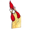 thumbnail image 1 of 3 Uds., Divertido Gallo Que Mira Furtivamente, Decoración de Esquina de Ventana, Adorno de Pollo Acrílico Teñido Hecho A Mano, Atrapasol, Colgante de Ventana de Pared, 1 of 5