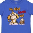 thumbnail image 4 of Inktastic My Mimi Loves Me Monkey Boys or Girls Toddler T-Shirt, 4 of 5
