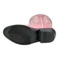 thumbnail image 5 of SMOKY MOUNTAIN BOOTS Kid's Girls Denver Leather Western Boots, Color: Pink, Size: 3, Width: R, 5 of 6