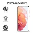 thumbnail image 6 of amFilm (2 Pack) Screen Protector for Samsung Galaxy S21 (6.2"), Case Friendly (Easy Install) Hybrid Film Compatible with Fingerprint Sensor (2021), 6 of 7