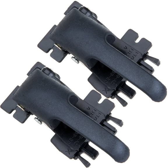 SCITOO Door Handles 2Pcs fit for Ford Explorer for Mercury Black Interior Left Side Fits select: 2002 FORD EXPLORER XLT, 2002-2003 FORD EXPLORER SPORT TRAC