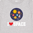 thumbnail image 4 of Inktastic I Love Space Rocket Ship Boys or Girls Baby T-Shirt, 4 of 5