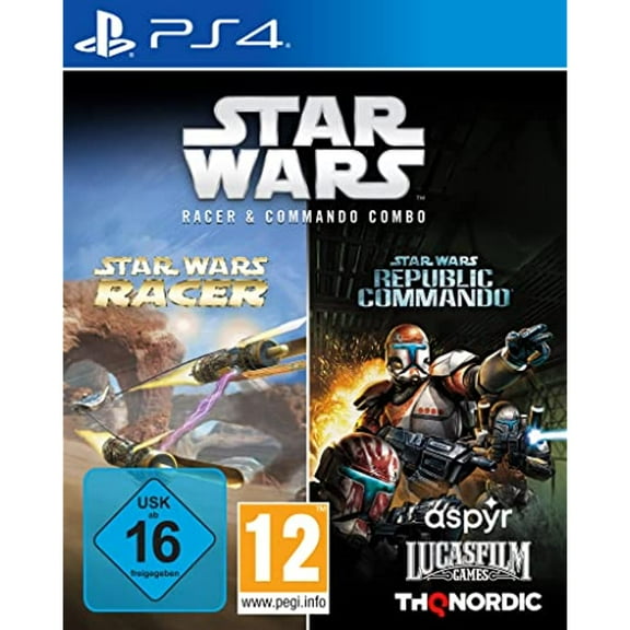 Star Wars Racer & Commando Combo (PS4 / Playstation 4) Includes Racer and Republic Commando
