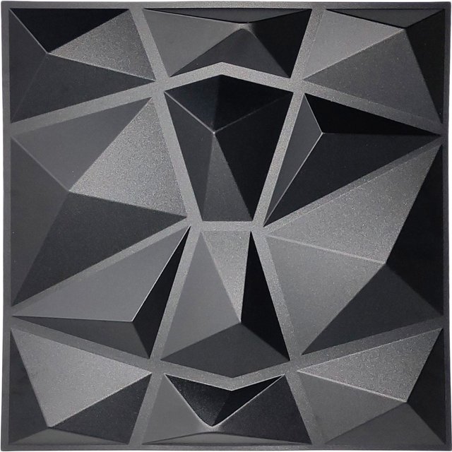 Panel Decorativo 3D Rack & Pack 36 Pz 51 X 50 Cm Pared 9 M Cuadrados