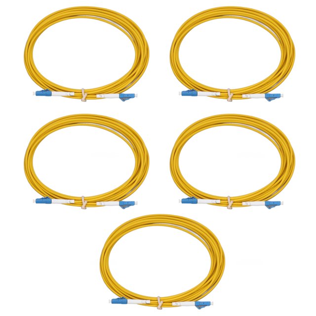 Cable de fibra óptica cable de fibra óptica rendimiento estable retardante de llama 5 uds larga vida útil para sistema de comunicación ANGGREK Otros