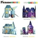 thumbnail image 4 of Bloques de construcción PicassoTiles Haunted House con 8 figuras, 57 piezas, 4 of 9