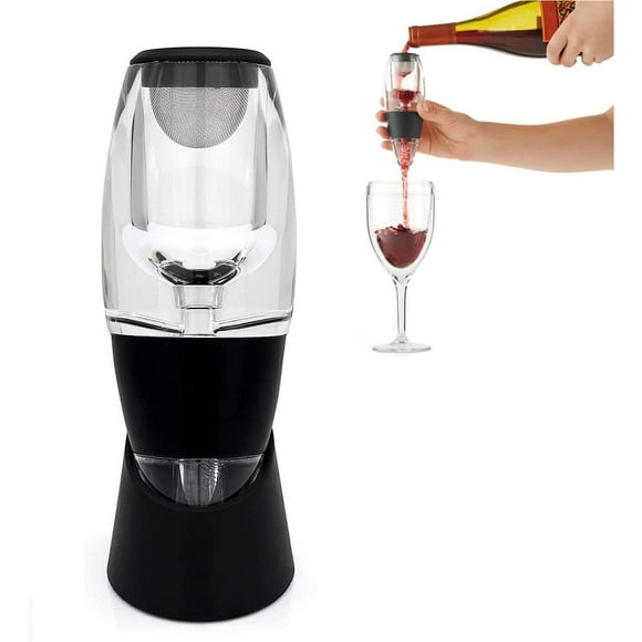 Wine Aerator, Wine Decanter, Household Wine Accessories, Black