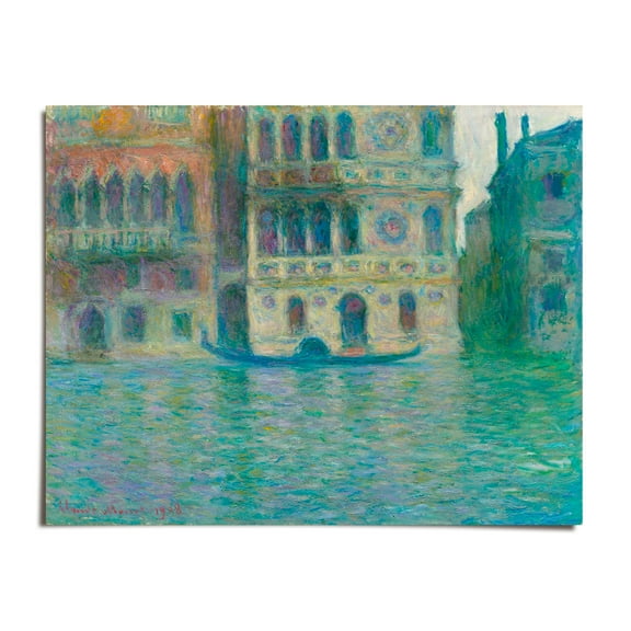 Palazzo Dario c. 1908 - Claude Monet - 8x10 - Wall Art Print - UNFRAMED