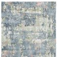thumbnail image 3 of HomeRoots 550065 8 x 10 ft. Grey & Yellow Abstract Hand Loomed Rectangle Area Rug, 3 of 11
