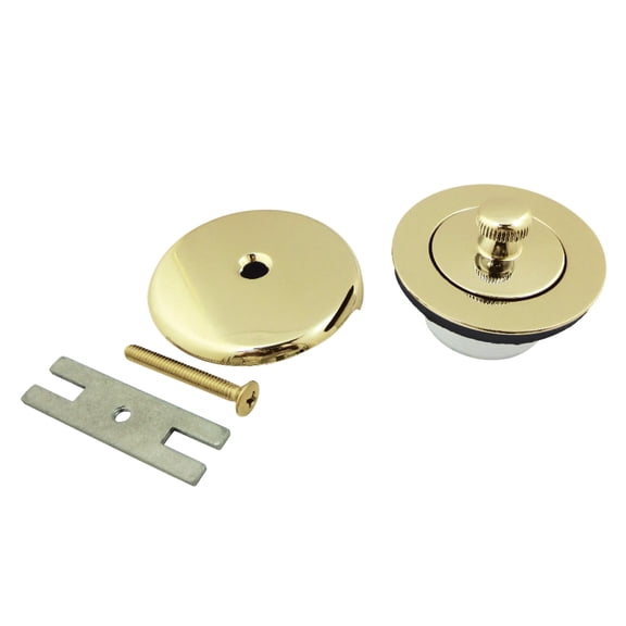 Kingston Brass DLT5301A2 Trimscape Zinc Alloy Lift and Turn Tub Drain Conversion Kit in Polished Brass