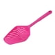 thumbnail image 2 of Colador de hielo con pala RESISTENTE AL CALOR Cuchara para colar agua con ranuras para cocina Rosa roja, 2 of 7
