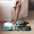 thumbnail image 4 of 1pc Pennywise Absorbent Non-Slip Bathroom Thickened Flannel Rug Decor,Soft,Quick Drying,Suitable For Indoor/outdoor Use,Bathrooms,Bedrooms,Kitchens,Terrace,Laundry Rooms,16"x24", 4 of 9