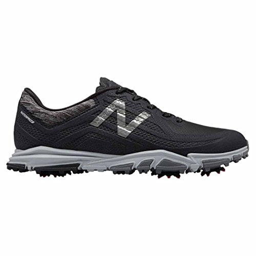new balance men's minimus tour waterproof spiked comfort golf shoe