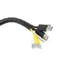 thumbnail image 5 of Flexible Spiral Tube Cable Organizer Wire Wrap Cord Protector Wire Storage Black 1.5m * 16mm, 5 of 7