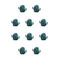 thumbnail image 2 of Bewildely Soporte para cepillo de Ventosa Organizador de pared Soporte para estante Colgante Estilo de cactus Accesorio de estante extraíble Verde Verde oscuro 10piezas Bewildely CBP211523, 2 of 4
