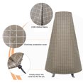 thumbnail image 4 of Chiminea Covers Waterproof Lattice 210D Cloth Stove Cover Protector Protective Cover for Balcony Garden Fire Pit Covers, 4 of 7