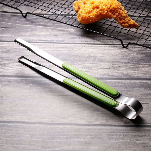 BBQ Stainless Steel 25.5CM Food Clip Barbecue Clip Outdoor Barbecue Clip