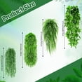 thumbnail image 2 of 24 Pcs Artificial Hanging Plants Fake Hanging Ferns Plastic Faux Plants for Wall Room Garden Garland Indoor Outdoor Decor No Basket (Boston,Eucalyptus,Ivy Vine,String of Pearls), 2 of 7