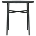 thumbnail image 2 of vidaXL Table à Thé Noir 45 cm Rotin Synthétique, 2 of 4