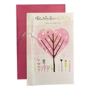 Mother's Day Greeting Card - For a Very Special Mother with all our love, Mother, with heart, flower