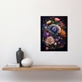 thumbnail image 2 of Flower Bouquet Purple Pink Orange Floral Art Unframed Wall Art Print Poster Home Decor Premium, 2 of 4