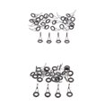 thumbnail image 1 of LOVIVER 50pcs Single Leg Fishing Rod Guides Eye DIY Rod Repair Kit, 1 of 8