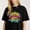 Black-4, variant on Space themed Graphic for First Graders Fun School related Casual Tee print T Shirt